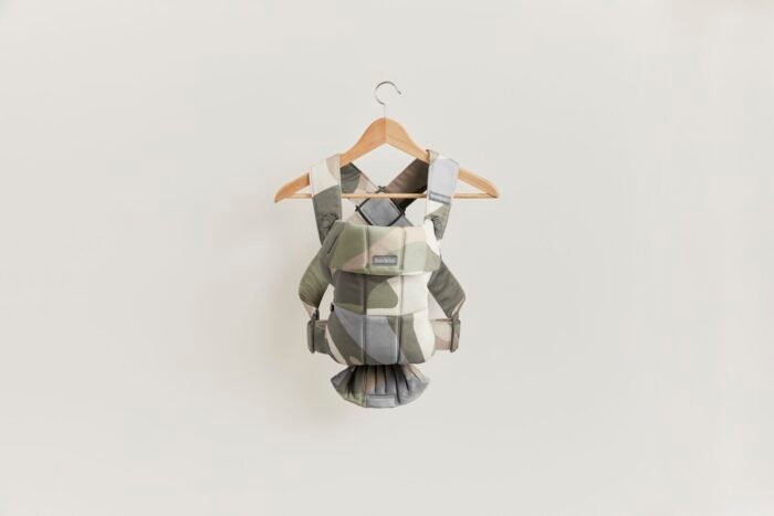 Nosiljka mini Print Khaki/Green cotton - Image 1