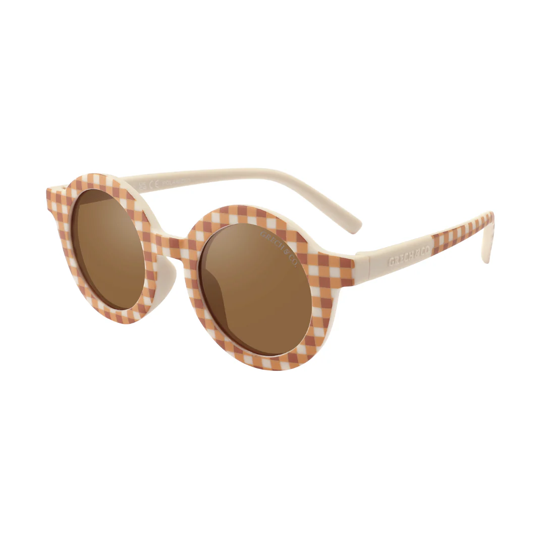 GRECHCO_GCO2180_SS24_ORIGINAL_ROUND_BENDABLE_POLARIZEDSUNGLASSES_SIENNA_GINGHAM_pack_2_1080x1080 Naočare okrugle Sienna Gingham - Image 1