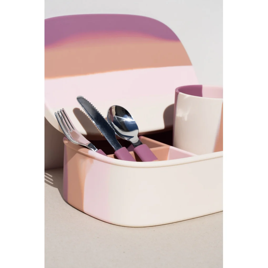 Grand_Silicone_Lunchbox_Color_Splash_Collection-Tableware-GCO2113-Mauve_Rose_Ombre-3_07a25117-ded7- Silikonska činija za užinu Grech Mauve rose - Image 4