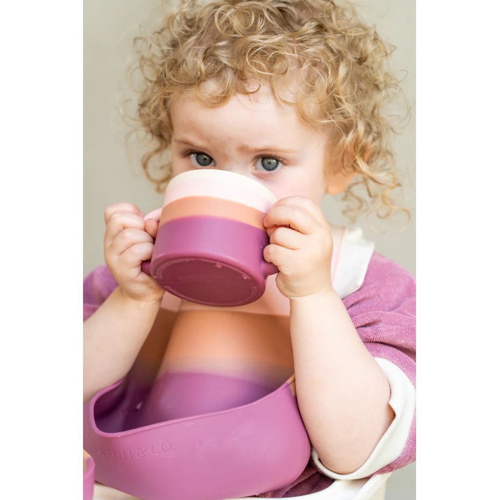 Silicone_Bib_Color_Splash_Collection-Bib-GCO2119-Mauve_Rose_Ombre-1_364bd6ec-5ccd-4832-9307-66a82b9444c0_1024x1024 Portikla silikonska Grech Mauve Rose - Image 2