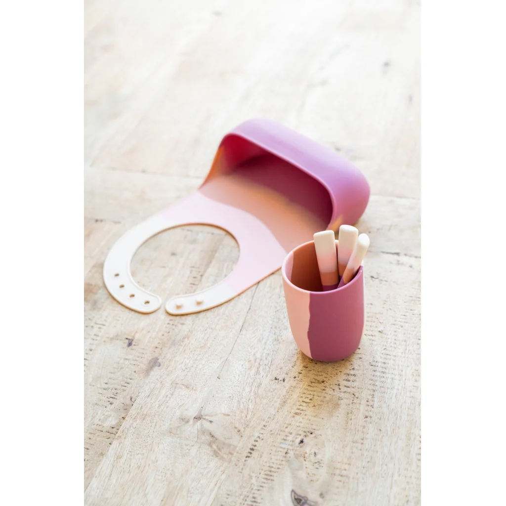 Silicone_Bib_Color_Splash_Collection-Bib-GCO2119-Mauve_Rose_Ombre-3_87f6b6b6-8cba-4b65-adc4-7faa6a2aa015_1024x1024 Portikla silikonska Grech Mauve Rose - Image 4